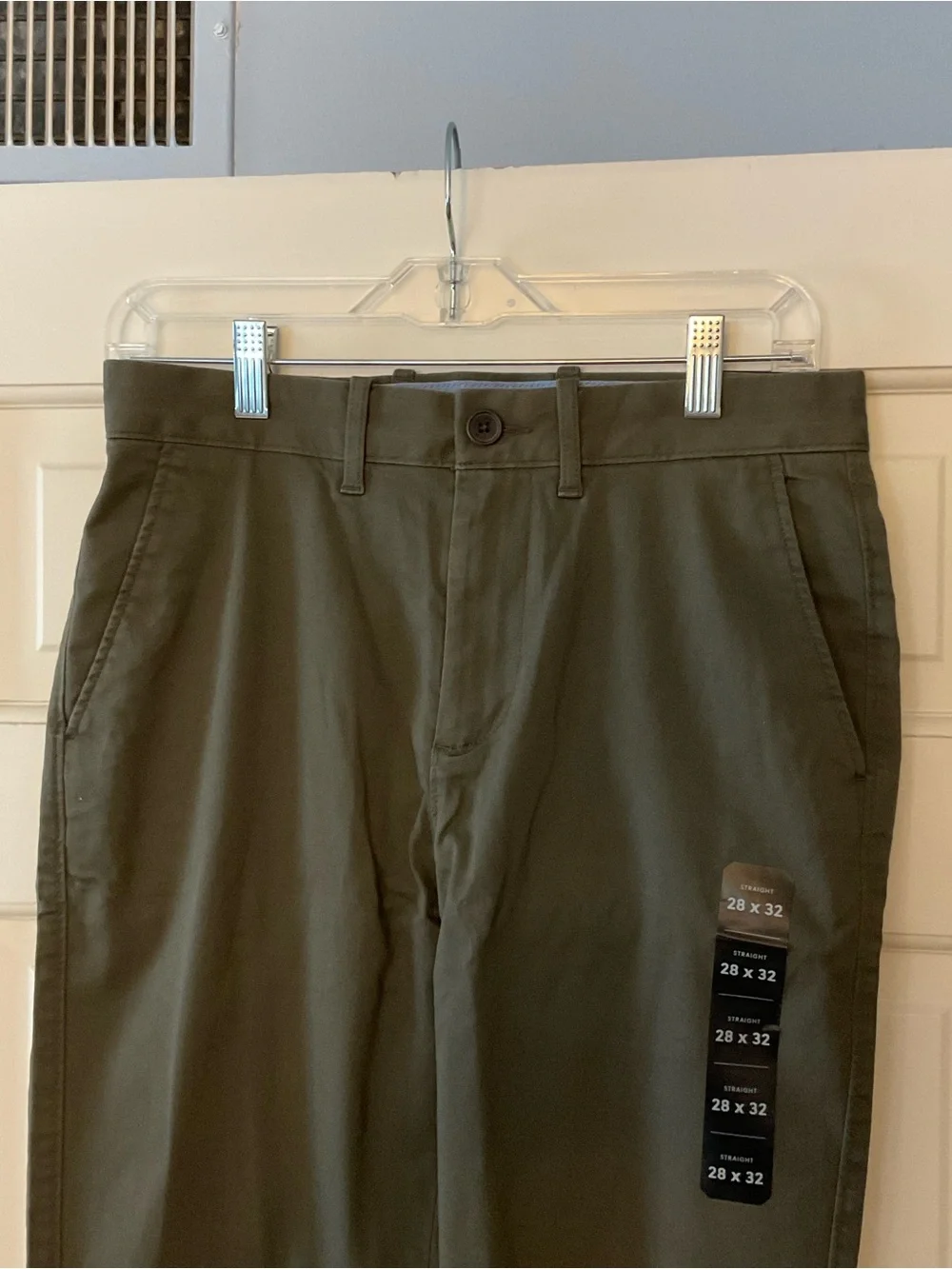 J.Crew Straight-fit original chino pant Catskill Green Men’s 28x32 NWT Office